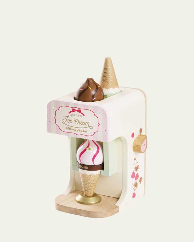 Ice Cream Machine & Play Food Cones